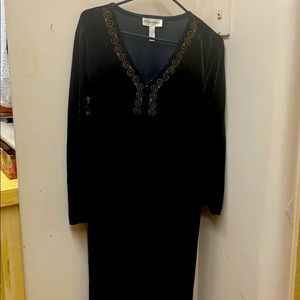 Black Velvet Robe